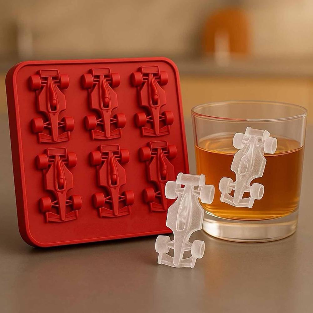 3D Printing With Silicone - Formula Racing Car Ice Mold F1