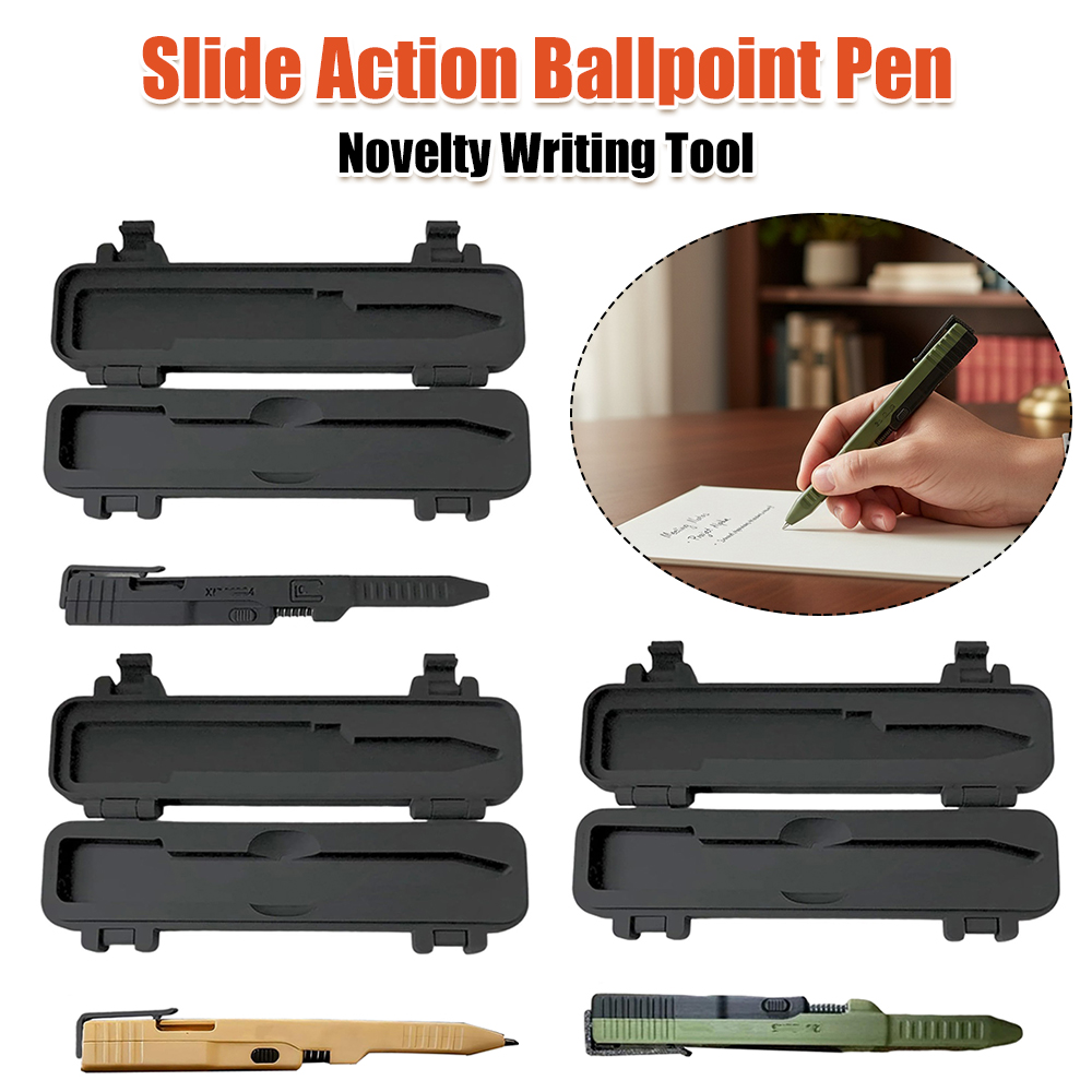 3D Printing Housing - Tactical Slide Action Ballpoint Pen W/