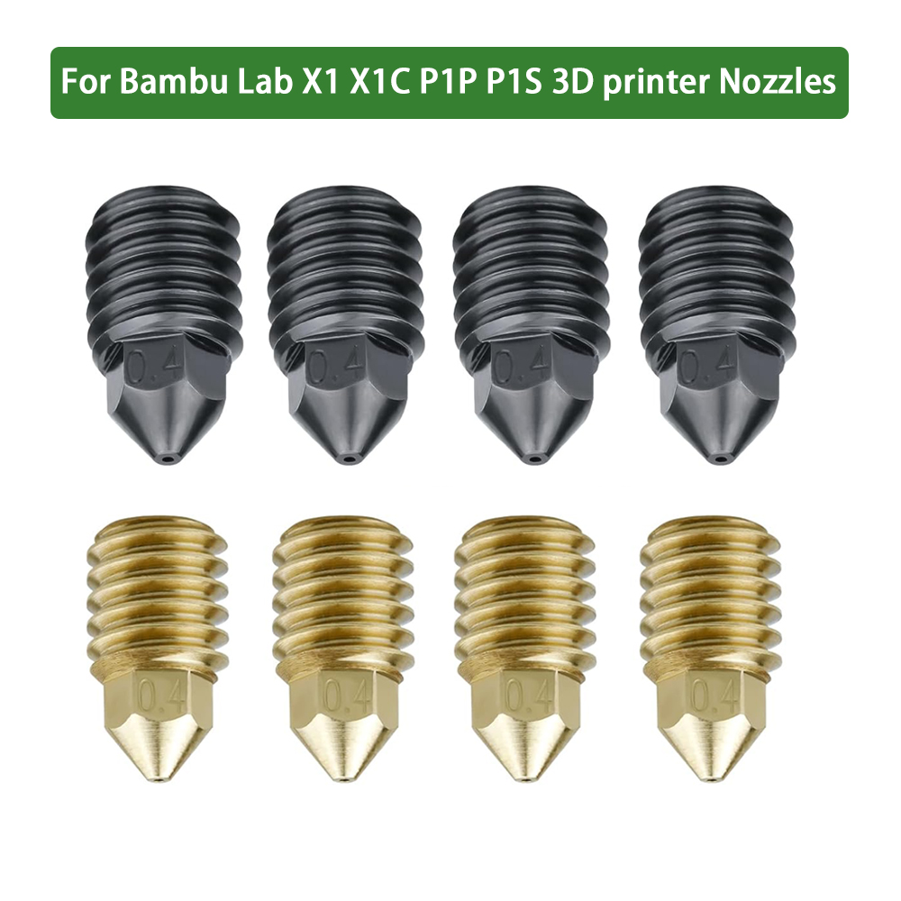 3D Printing Bambu Lab - High Flow Hardened Steel Brass Nozzle