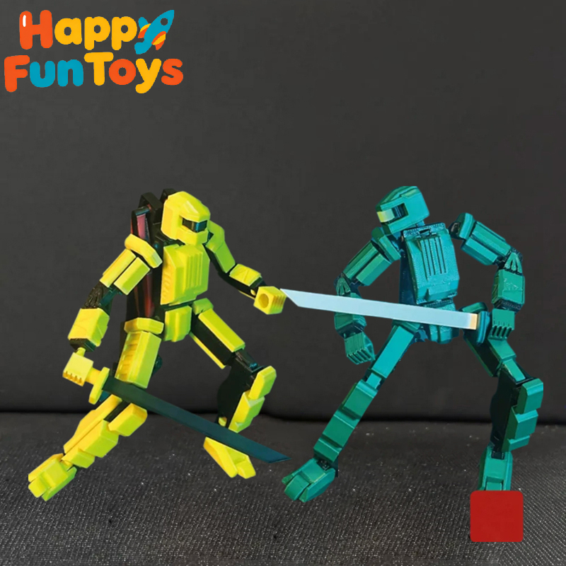 3D Printing Robot - Creative Multi-Jointed Movable Shapeshift Robot 3D