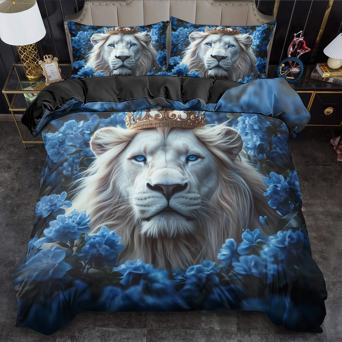 3D Printing Nerd - Lion Bedding Set 3D Printed Single