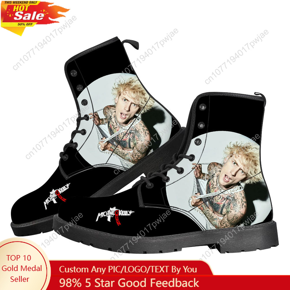 3D Printing Nylon - M-Machine Gun K-Kelly MGK Casual Boots