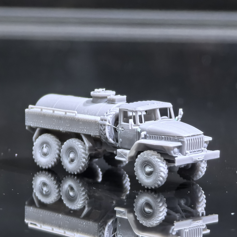 3D Printing Construction - 1PCS 1/144 Scale Ural Oil Truck