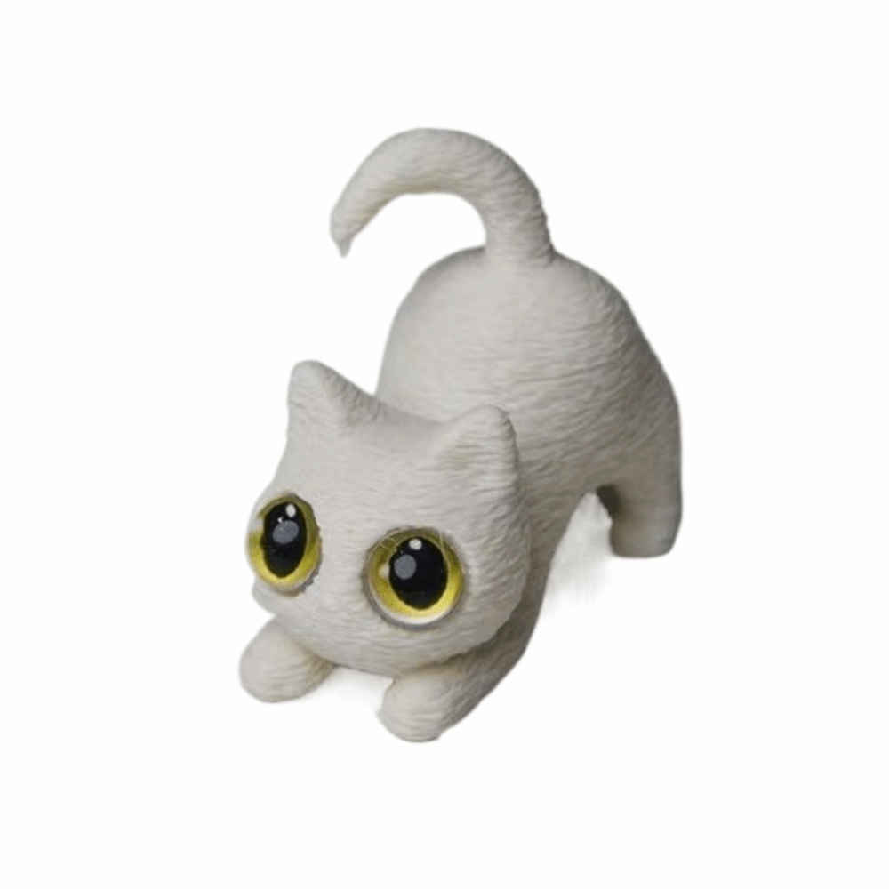 3D Printing Article - PLA Halloween Cat Anime Figure Model