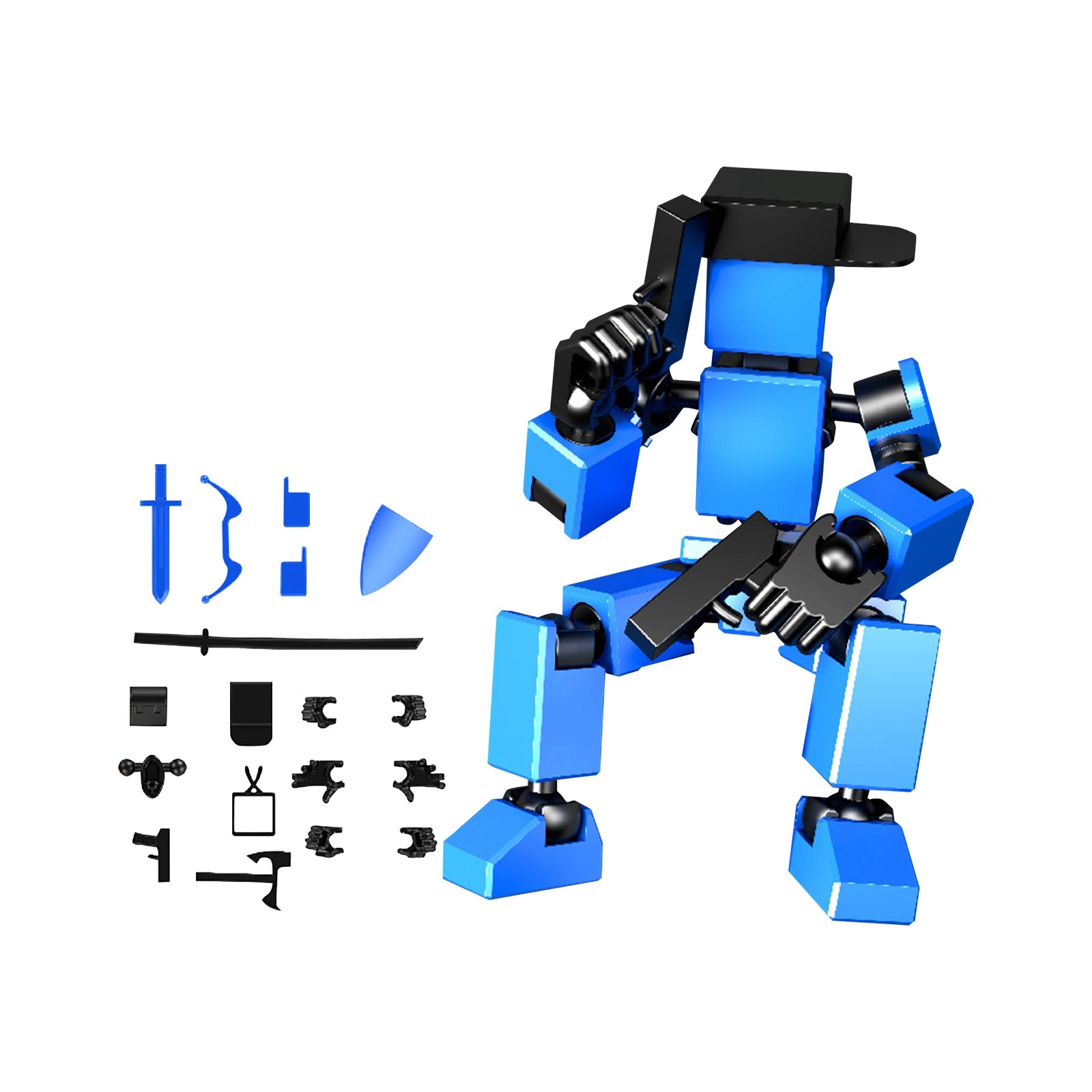 3D Printing Robot - Multi-Jointed Movable Shapeshift Robot 3D Printed