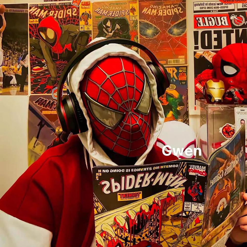 3D Printing Mask - Toby Maguire Spiderman Mask With Hard