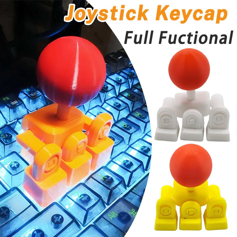 3D Printing Keycaps - 3D Printed Joystick Keycaps WASD Street