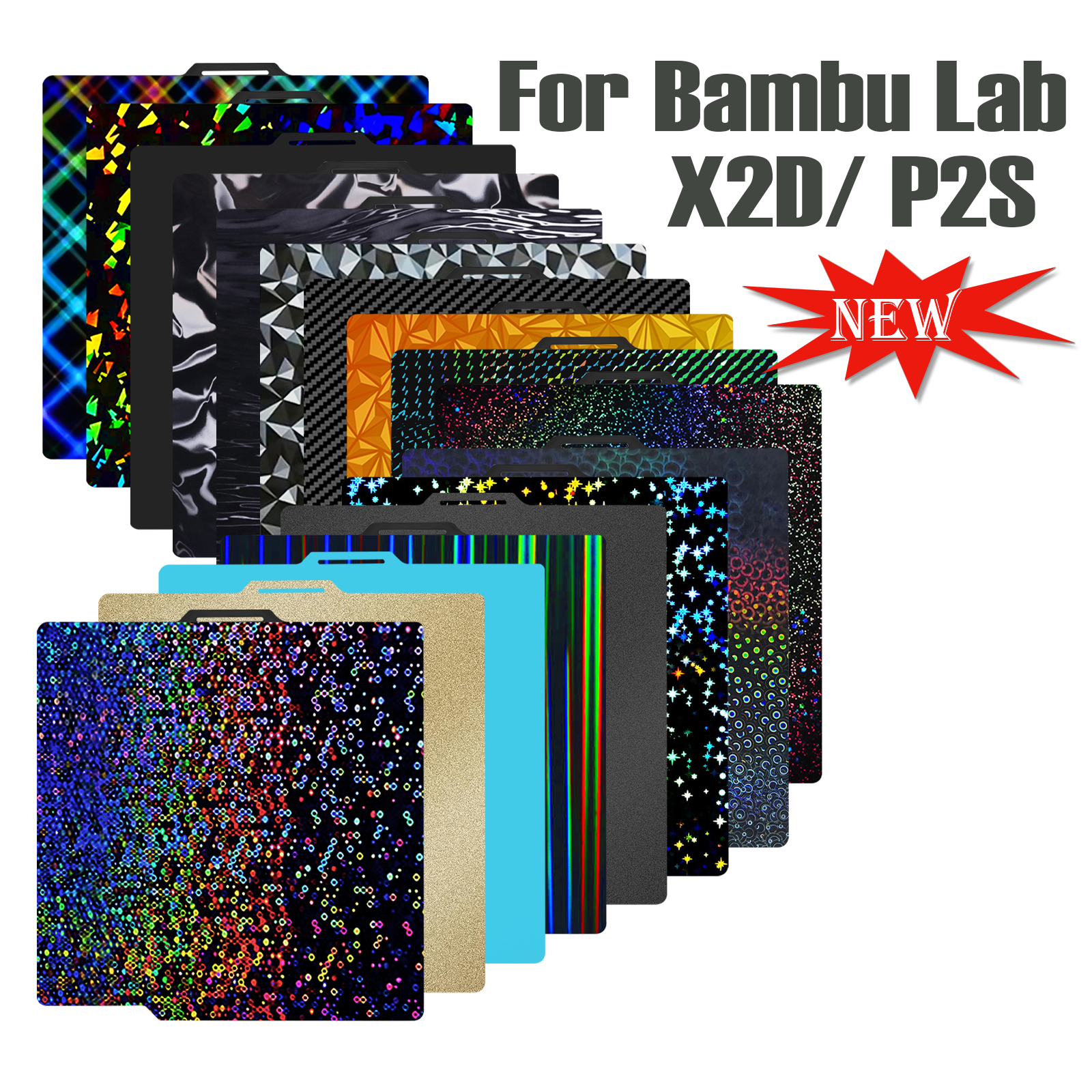 3D Printing Bambu Lab - Bambulab X2D Build Plate Smooth Carbon