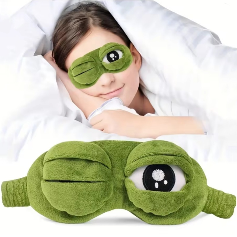 3D Printing Mask - 3D Frog Sleep Mask Natural Sleeping
