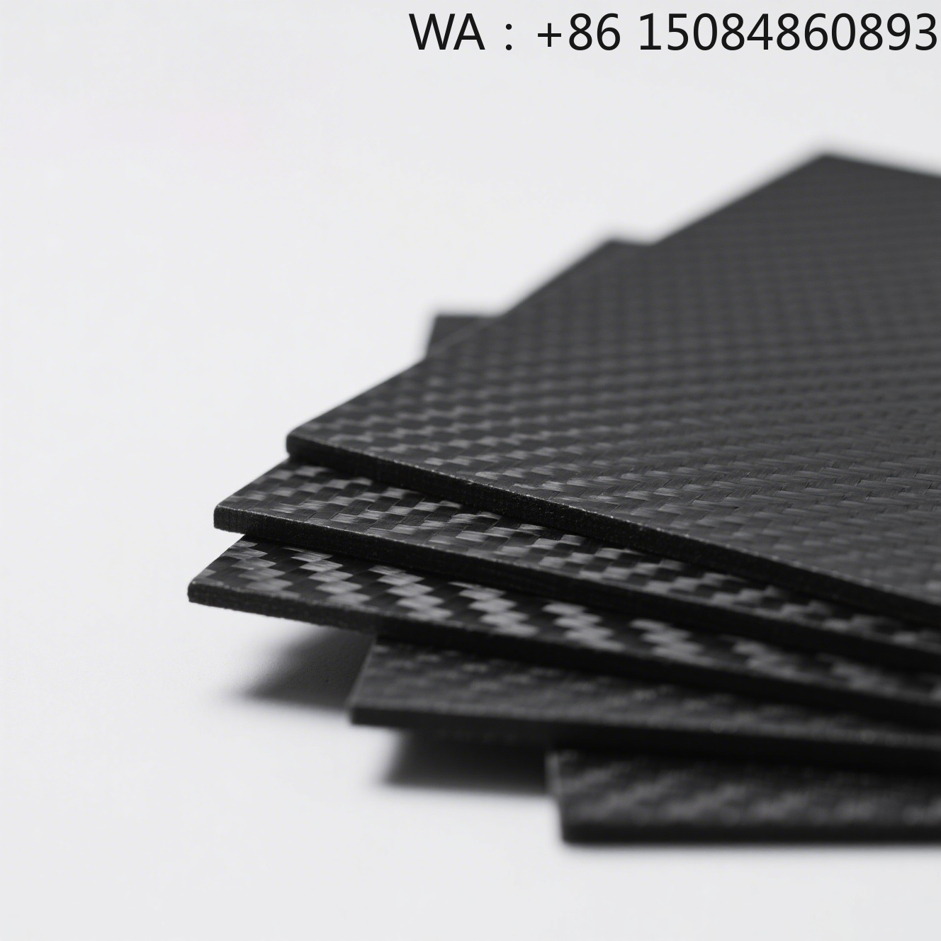 Build Plate - Lightweight Black Carbon Fiber Honeycomb Plate