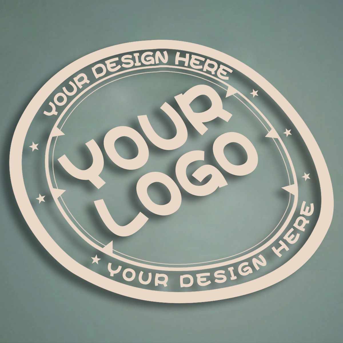 3D Printing Logo - 3Cm 4Cm 4.9Cm 6Cm Custom sticker