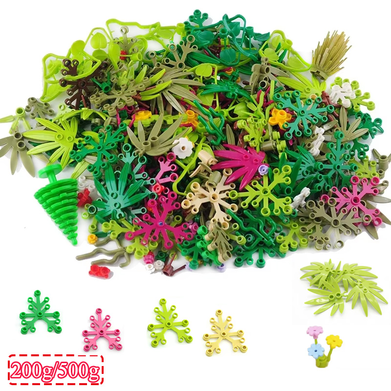 Build Plate - Creative Plants Jungle DIY MOC Building