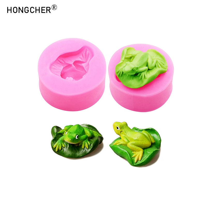 3D Printing With Silicone - Lotus Leaf Frog Resin Micro Landscape