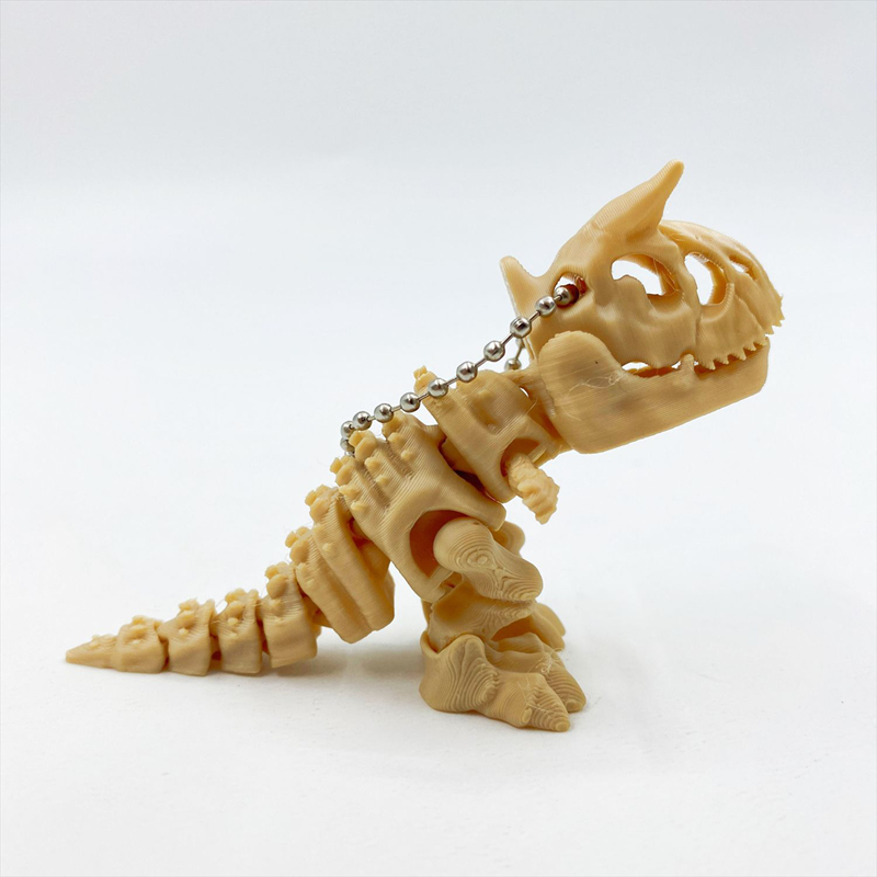 3D Printing Dragon - 3D Printed Skeleton Bull Horn Dragon