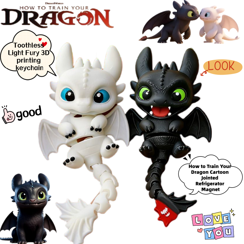 How to Train Your Dragon Tooth - 3D Printing Dragon recension och pris