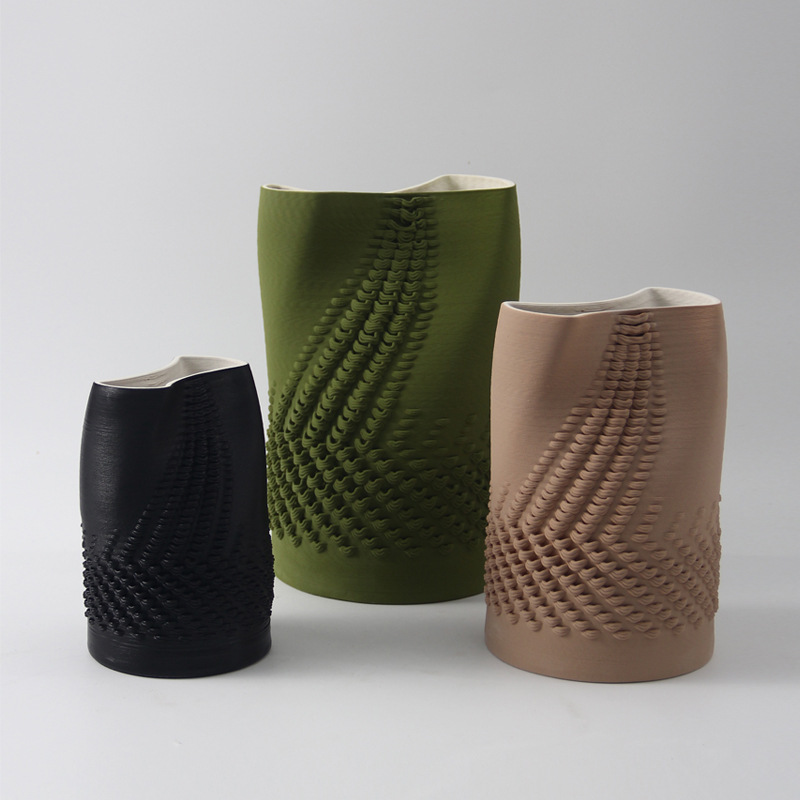 Nordic Style Morandi Color Gre - 3D Printing Vase recension och pris
