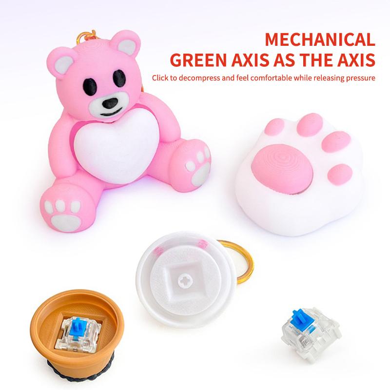 3D Print Mushroom Turtle Mecha - 3D Printing Keycaps recension och pris