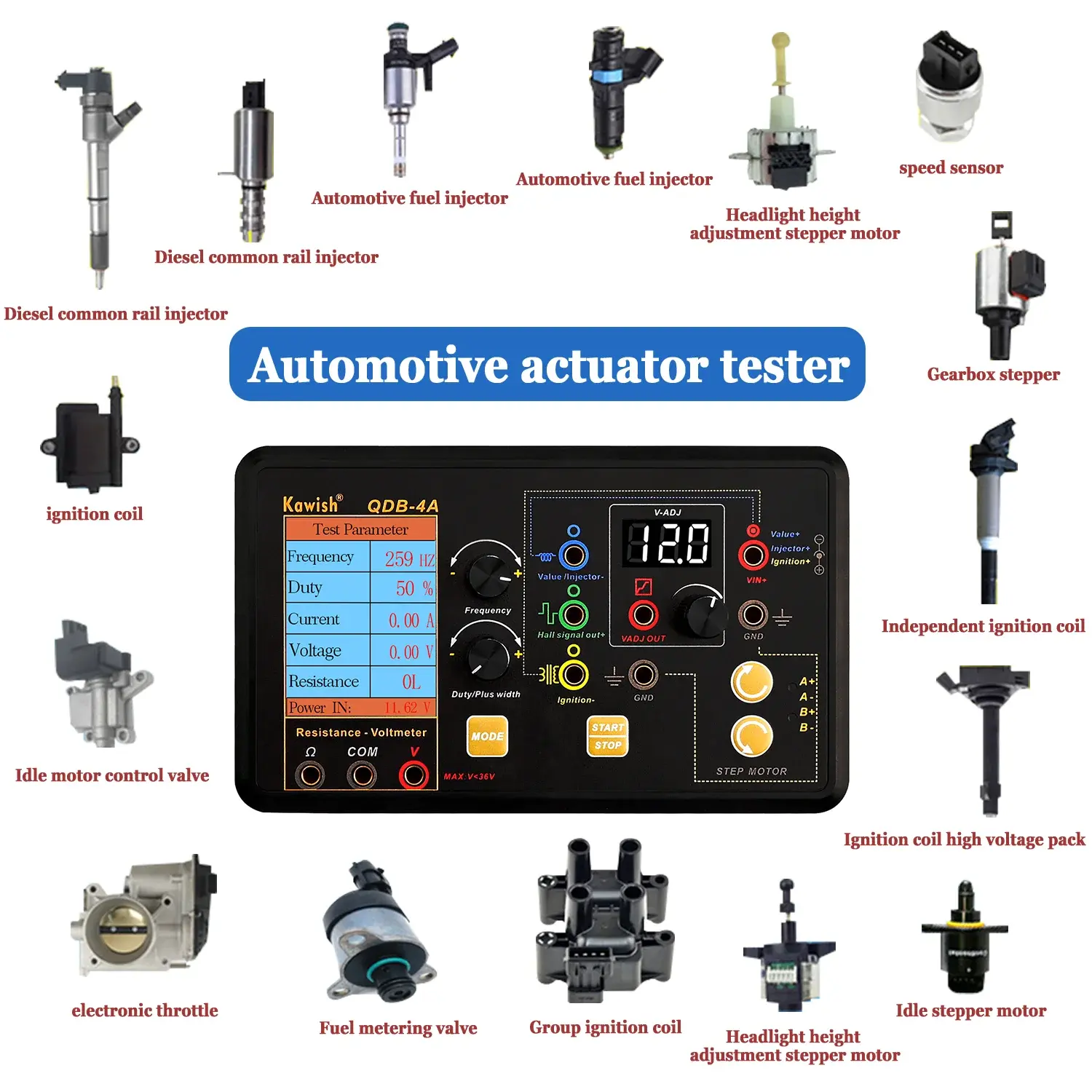 2025 Ignition Coil Tester QDB- - Stepper Motor recension och pris