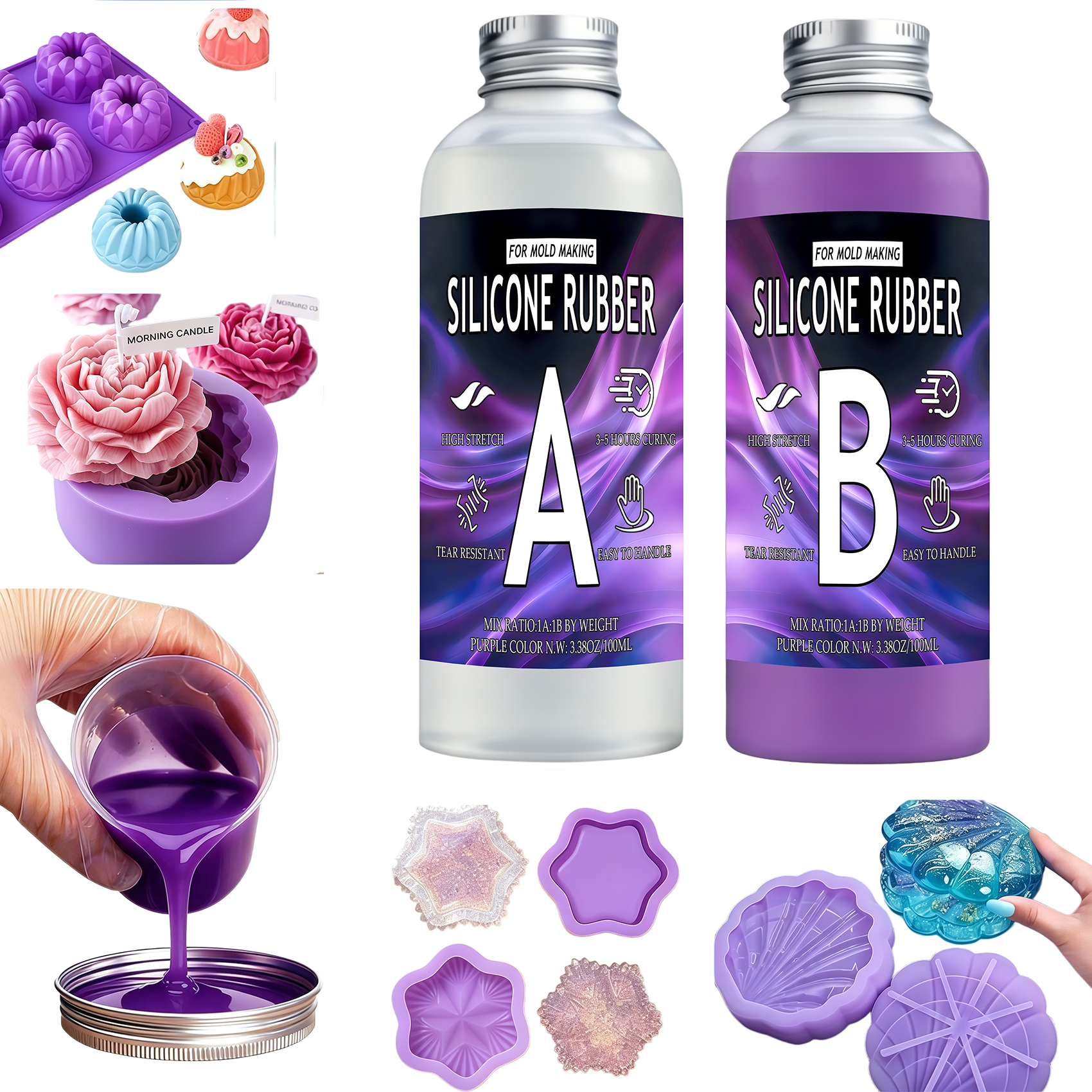 Platinum-cured liquid silicone - 3D Printing Article recension och pris