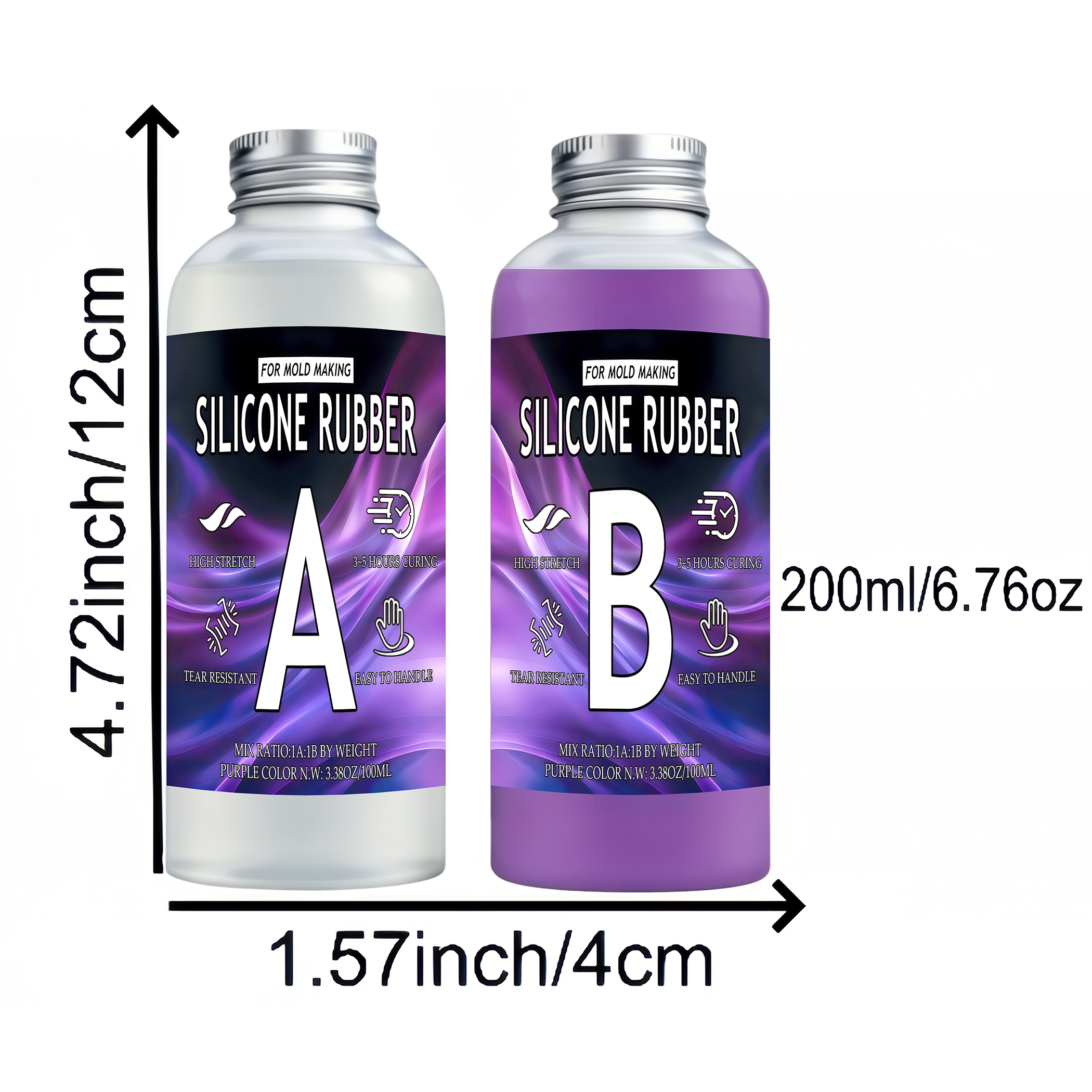 Platinum-cured liquid silicone - 3D Printing Article recension och pris