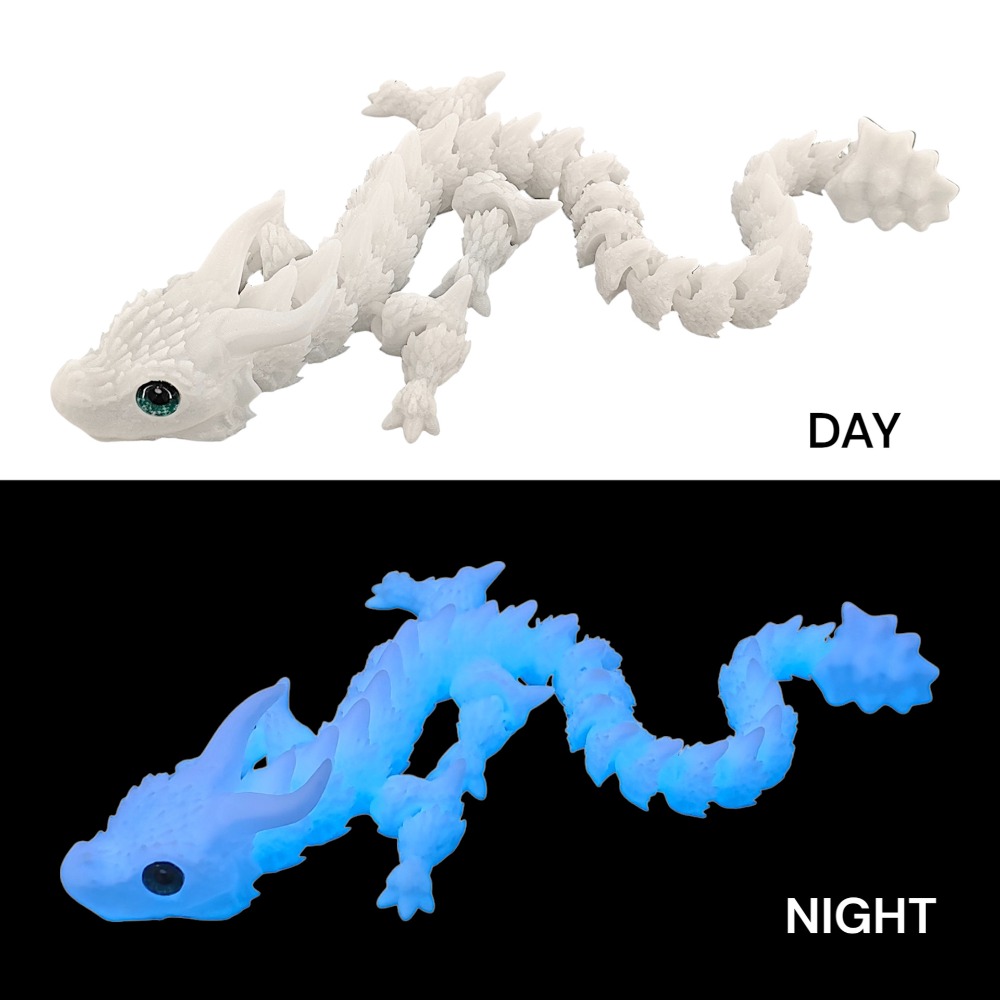 Simulated Eye 3D Printed Drago - 3D Printing Dragon recension och pris