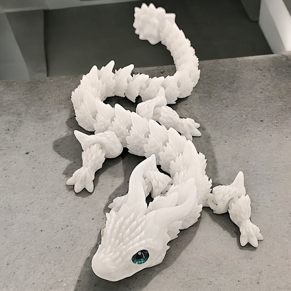 Simulated Eye 3D Printed Drago - 3D Printing Dragon recension och pris