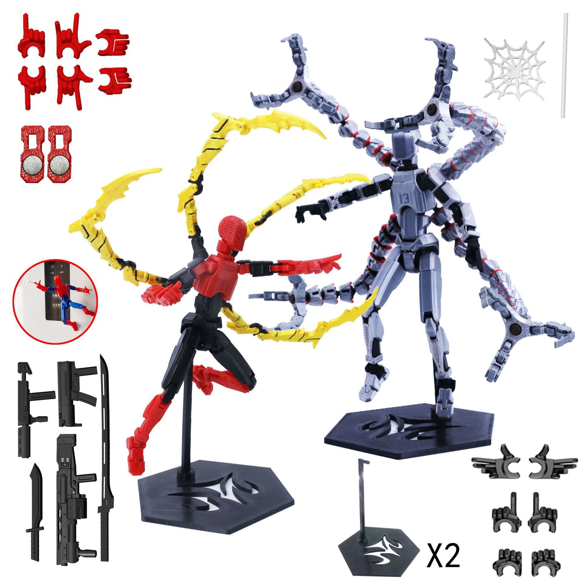 3D Printed Robot Model Toy Mov - 3D Printing Robot recension och pris