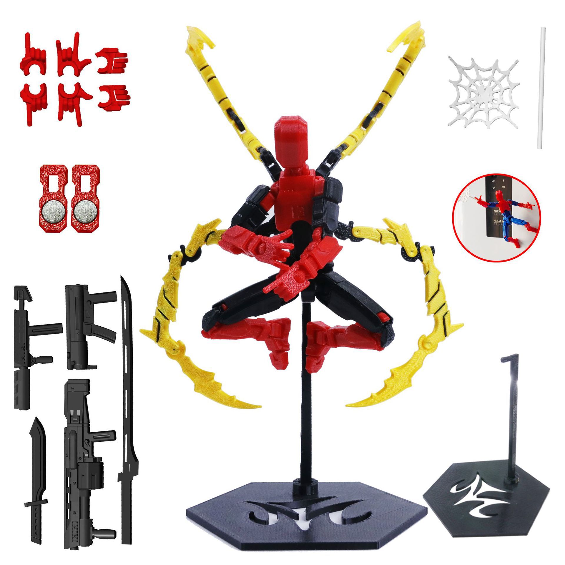 3D Printed Robot Model Toy Mov - 3D Printing Robot recension och pris