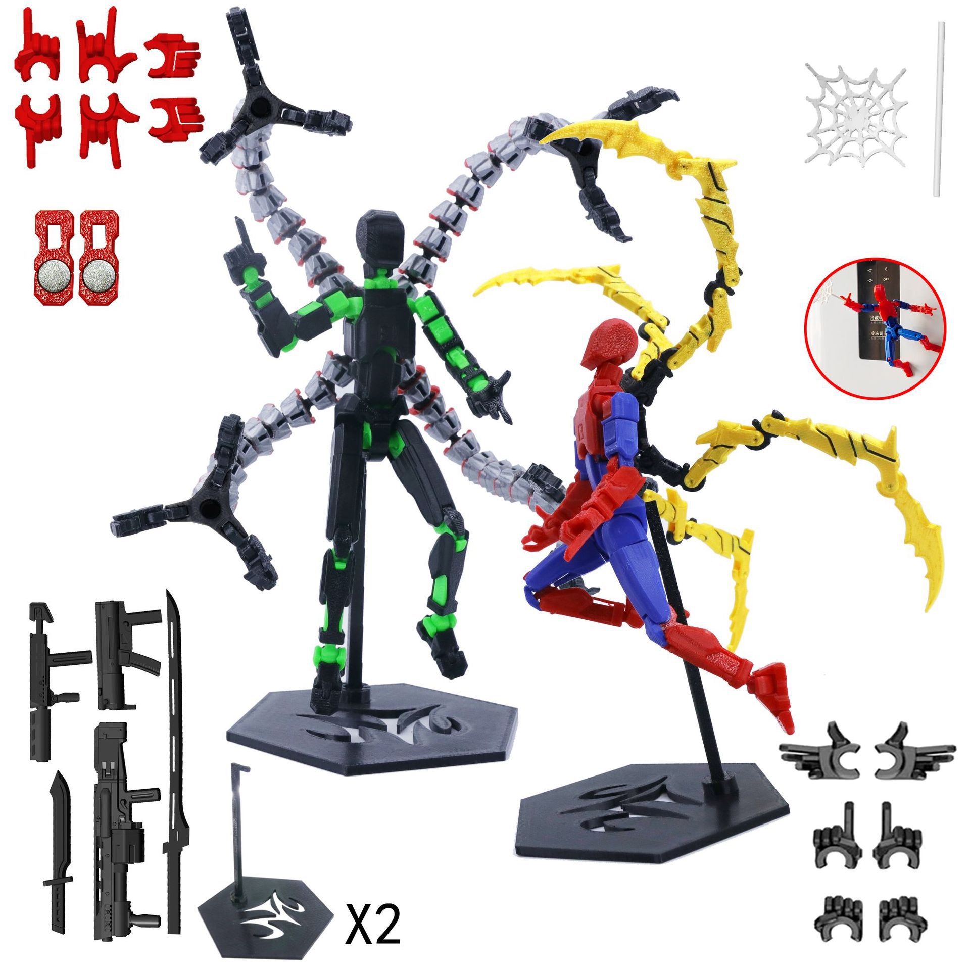 3D Printed Robot Model Toy Mov - 3D Printing Robot recension och pris