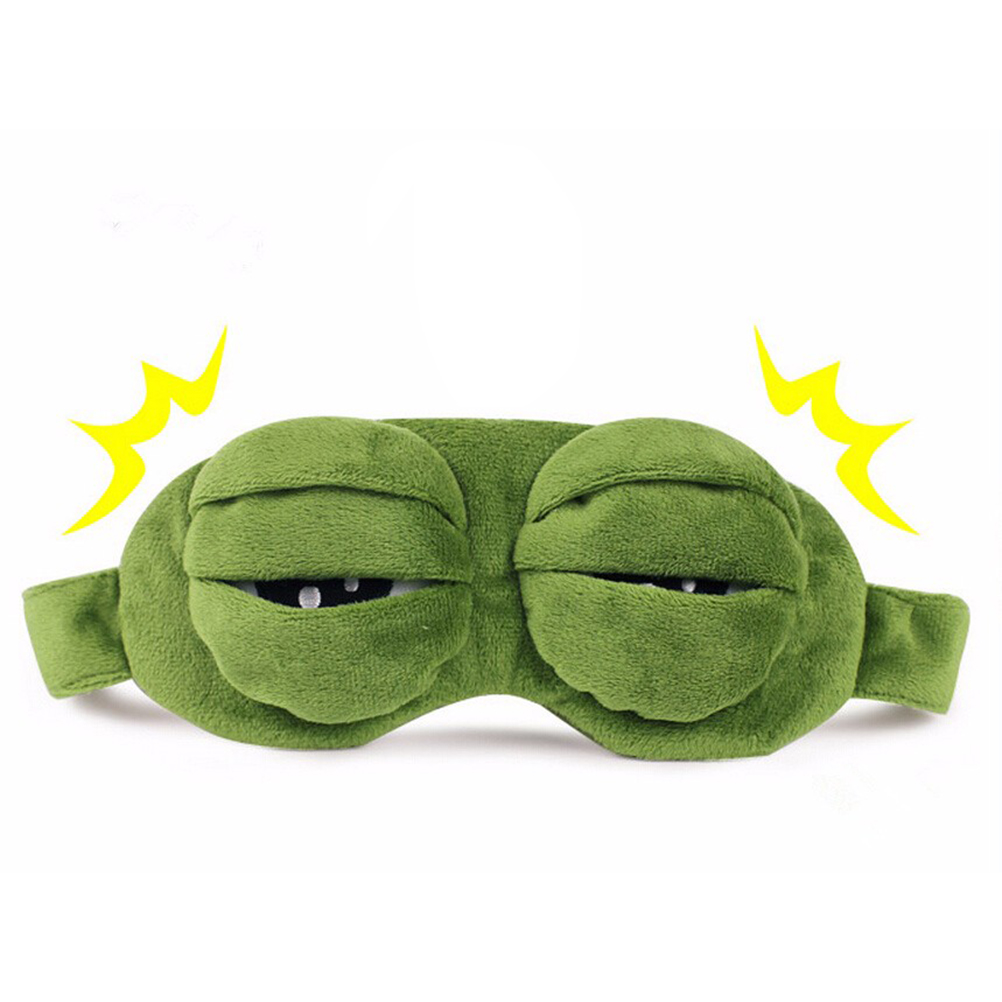 3D Sad Frog Sleep Mask Natural - 3D Printing Mask recension och pris