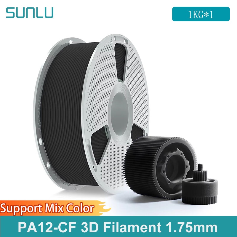 SUNLU PA12-CF 3D Filament 1.75 - 3D Printing Industrial recension och pris