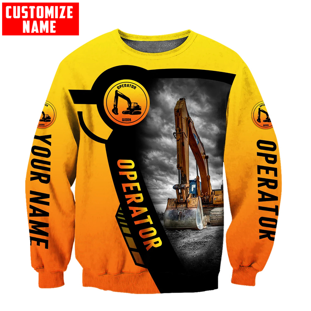Customized Name Excavator Heav - 3D Printing Excavator recension och pris