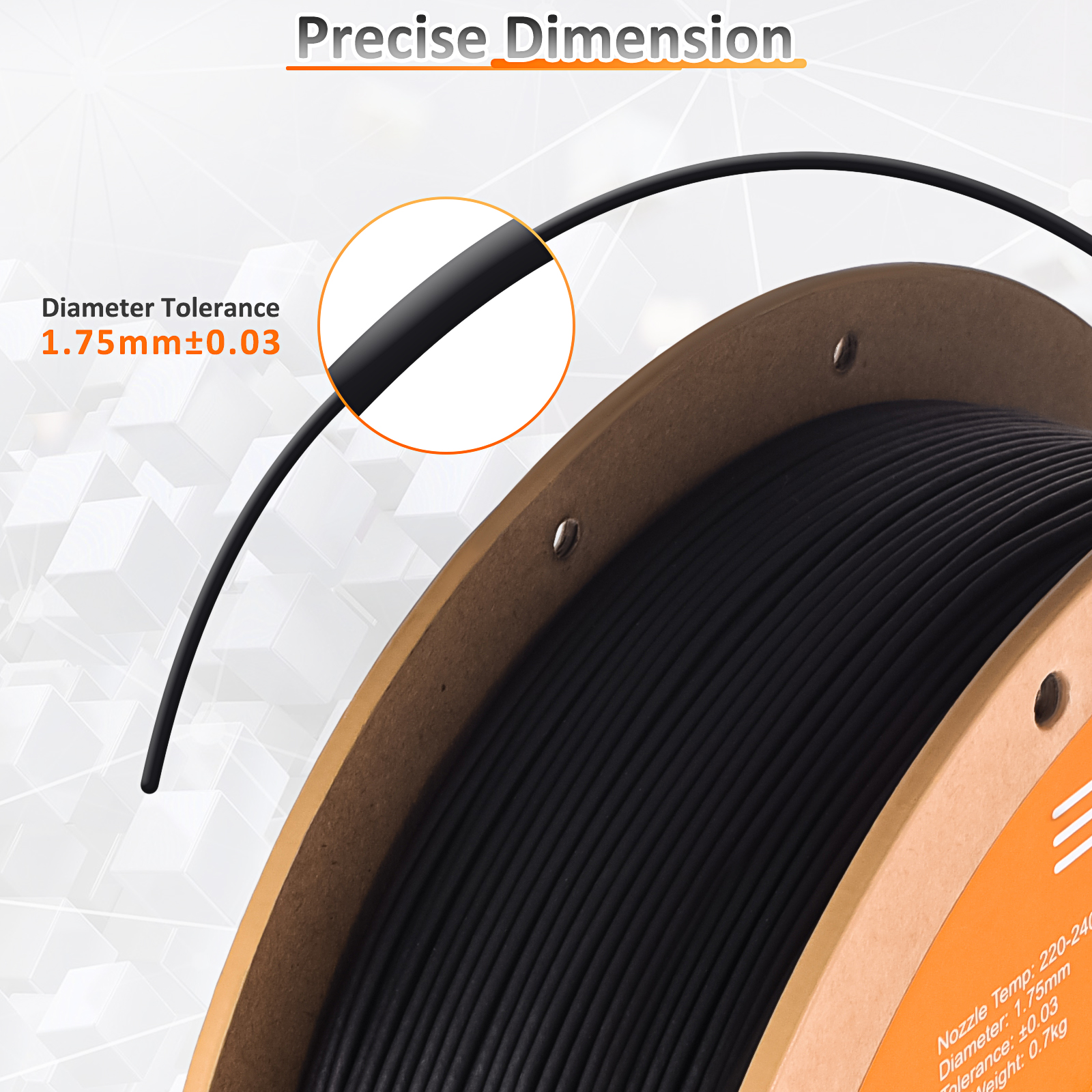 Eryone PP Carbon Fiber 0.7kg/P - 3D Printing Nylon recension och pris