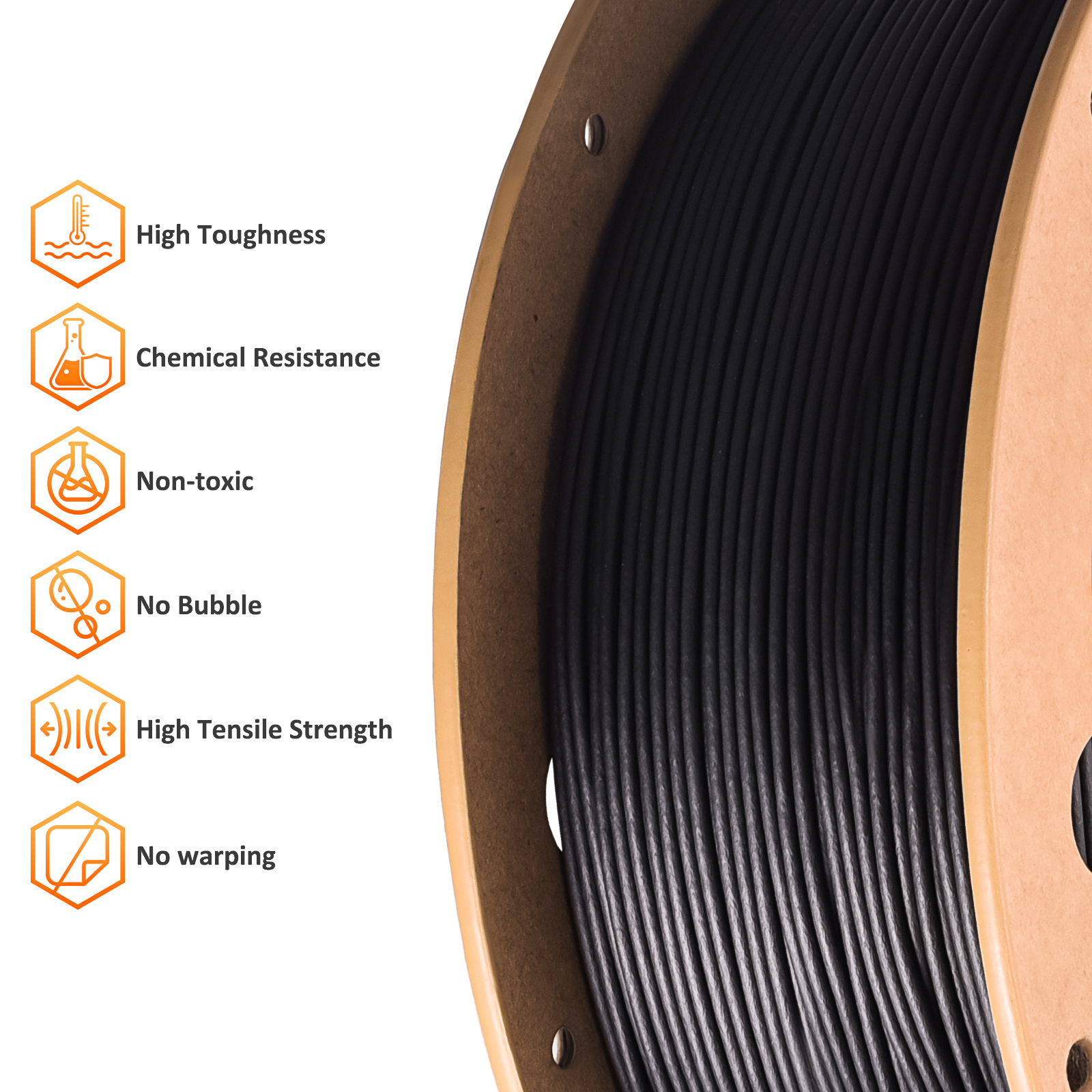 Eryone PP Carbon Fiber 0.7kg/P - 3D Printing Nylon recension och pris