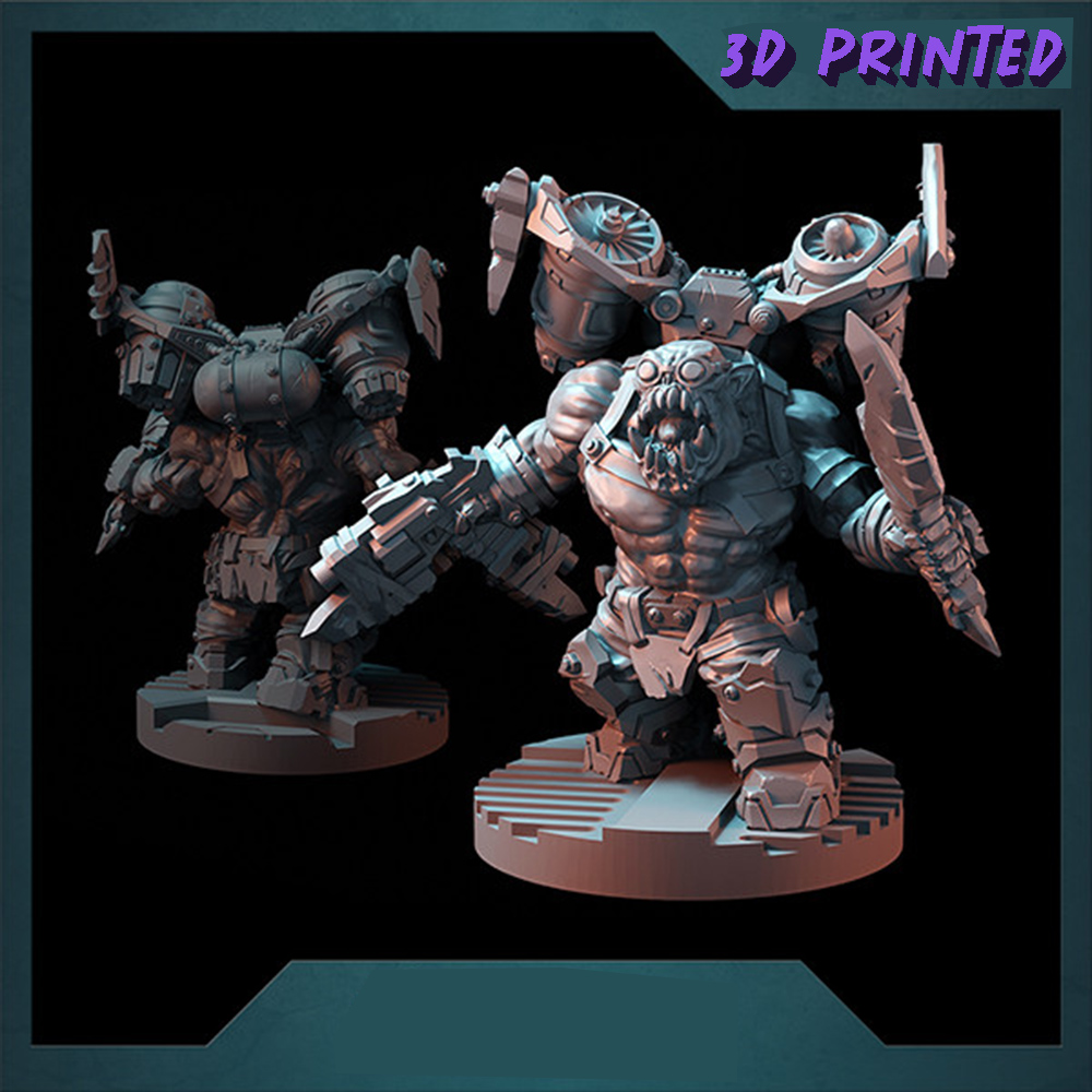 Rocket Orcs  Armour Miniature, - 3D Printing Article recension och pris