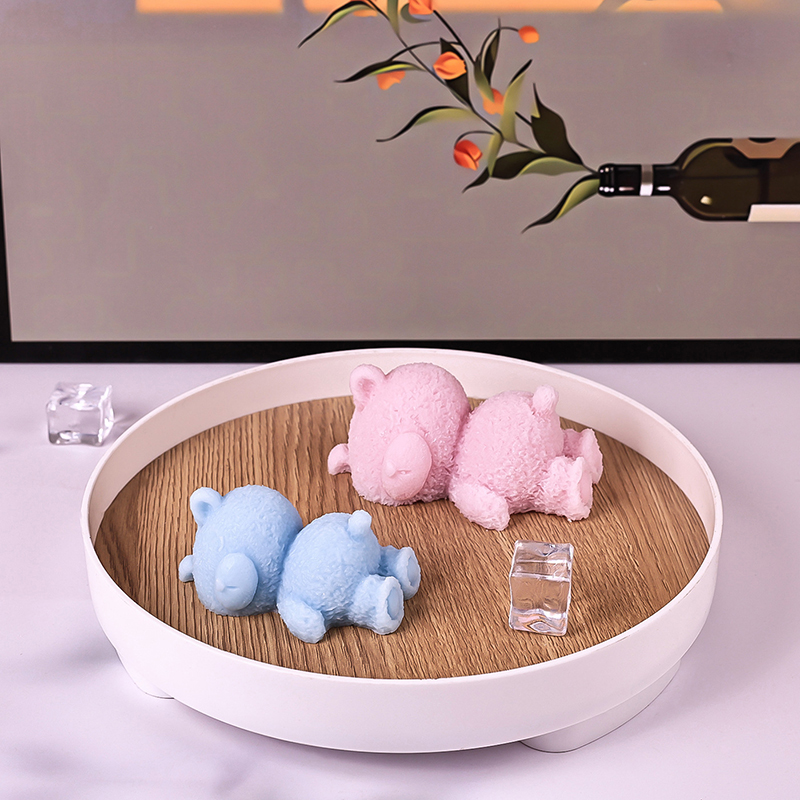 New Cute 3D Sleeping Bear Mous - 3D Printing With Silicone recension och pris