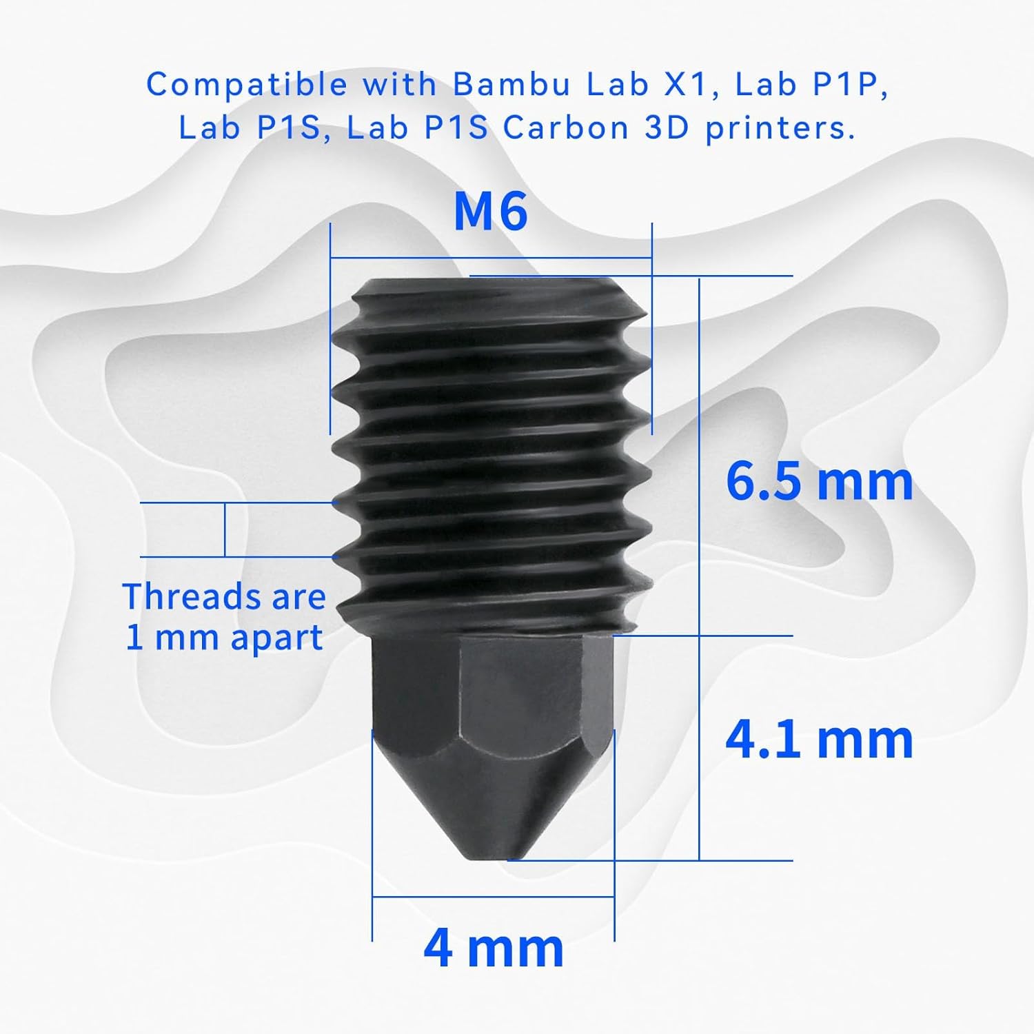 High Flow Hardened Steel Brass - 3D Printing Bambu Lab recension och pris