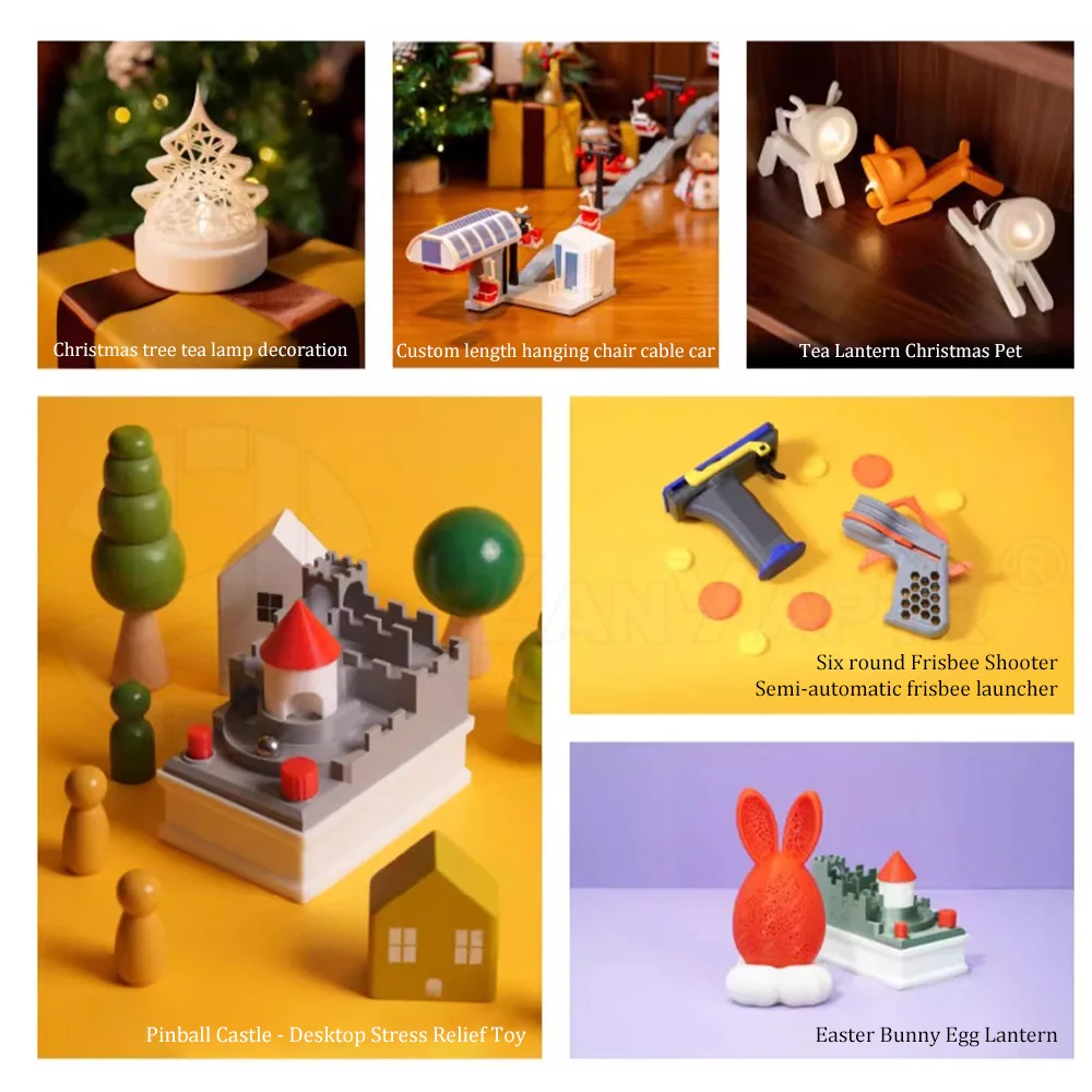 For Bambu Lab DIY Creative Mod - 3D Printing Bambu Lab recension och pris