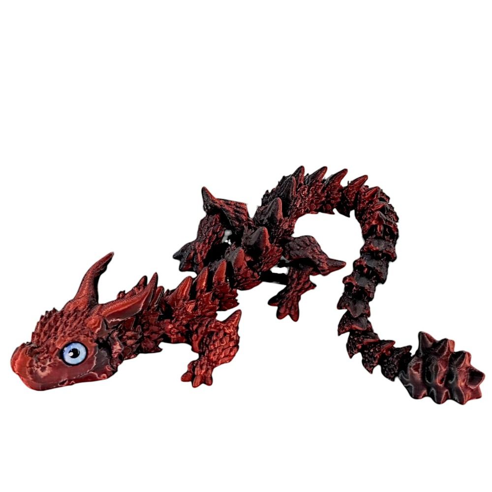 Simulated Eye 3D Printed Drago - 3D Printing Dragon recension och pris