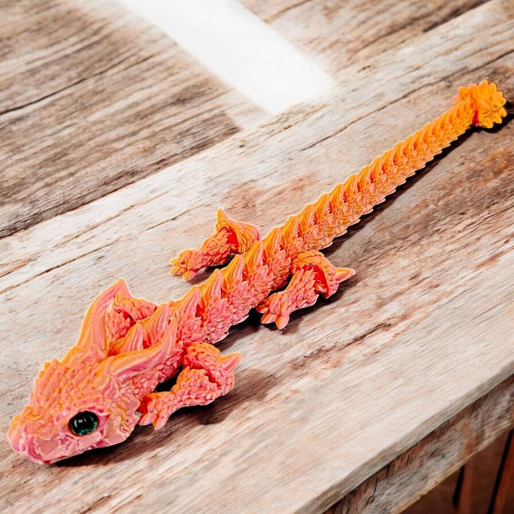 Simulated Eye 3D Printed Drago - 3D Printing Dragon recension och pris