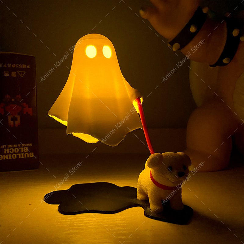3D Printed Ghost With Dog Orna - 3D Printing Ghosting recension och pris