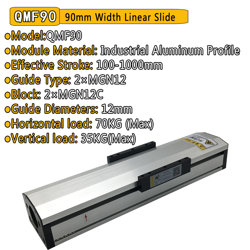Fully Enclosed Linear Rail Gui - Stepper Motor recension och pris