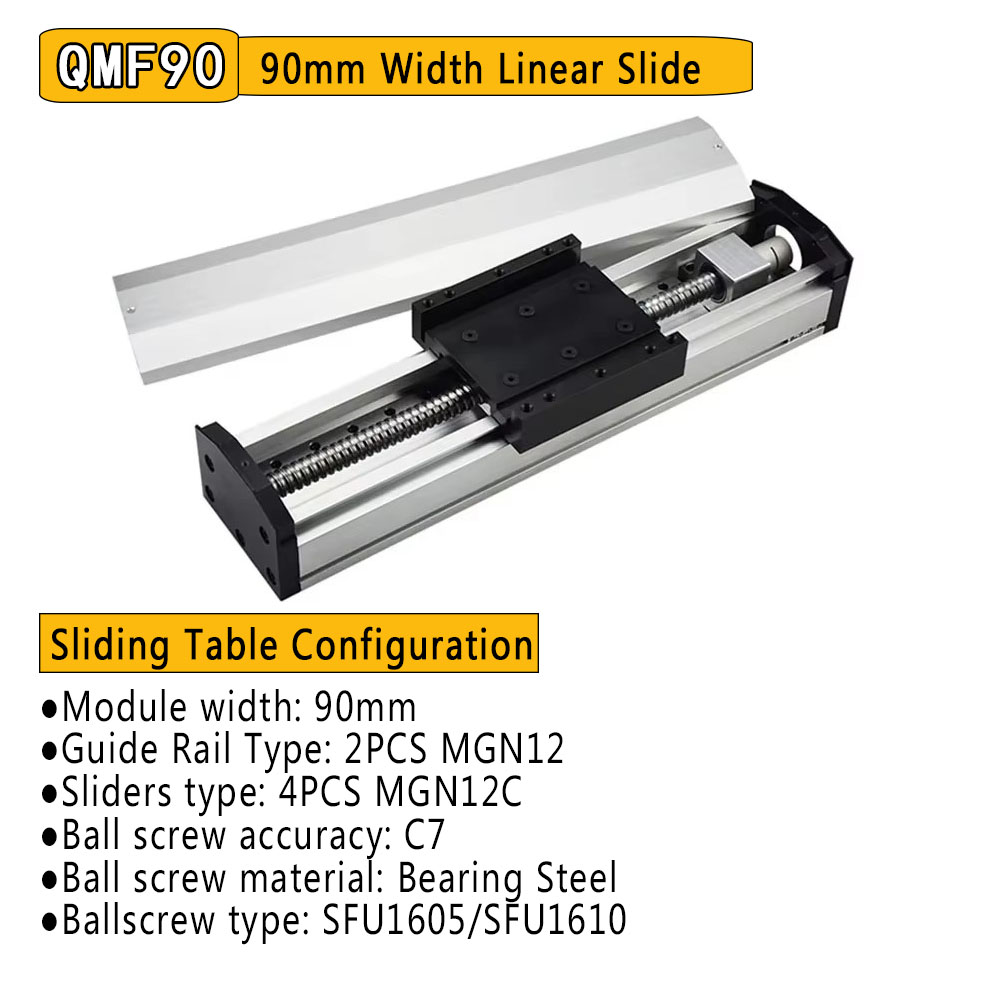 Fully Enclosed Linear Rail Gui - Stepper Motor recension och pris