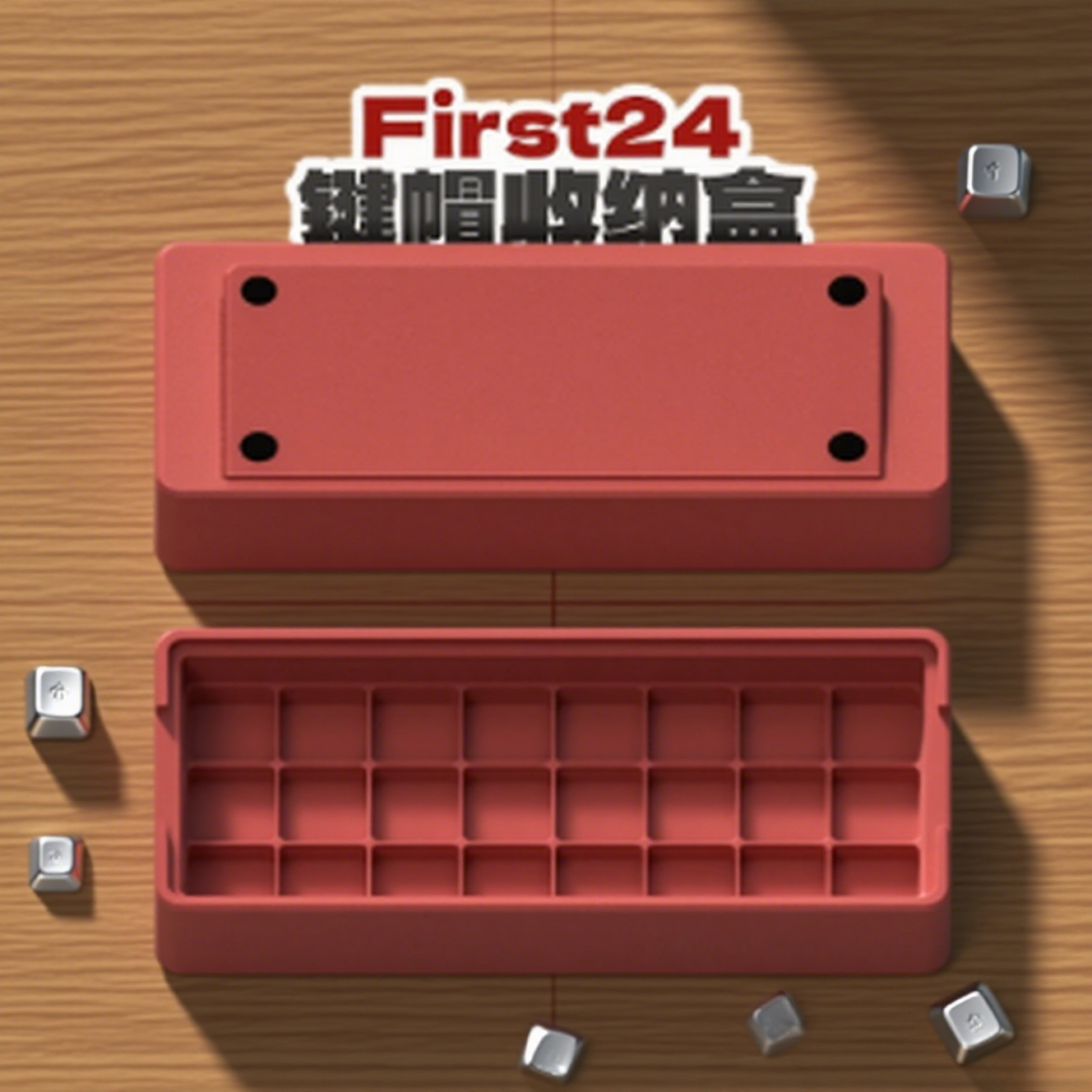 First 24 Keycap Storage DISPLA - 3D Printing Keycaps recension och pris