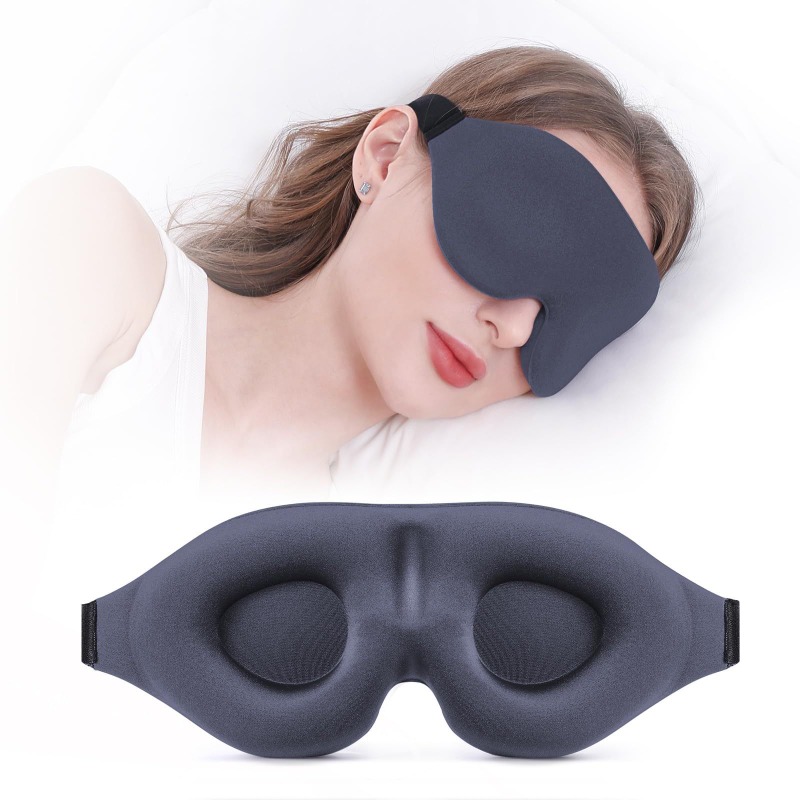 1pc 3D Contoured Sleep Mask Li - 3D Printing Mask recension och pris