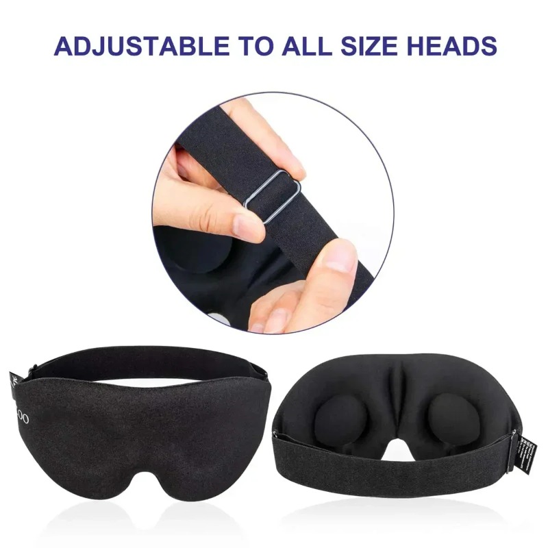 1pc 3D Contoured Sleep Mask Li - 3D Printing Mask recension och pris