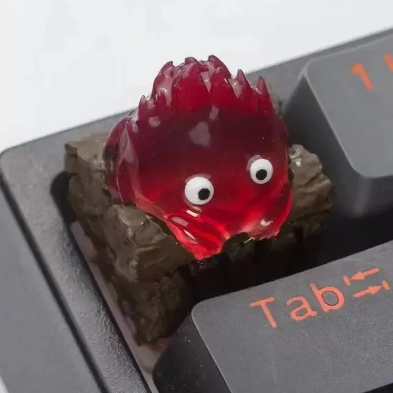 1piece Calcifer Harbin Castle  - 3D Printing Keycaps recension och pris