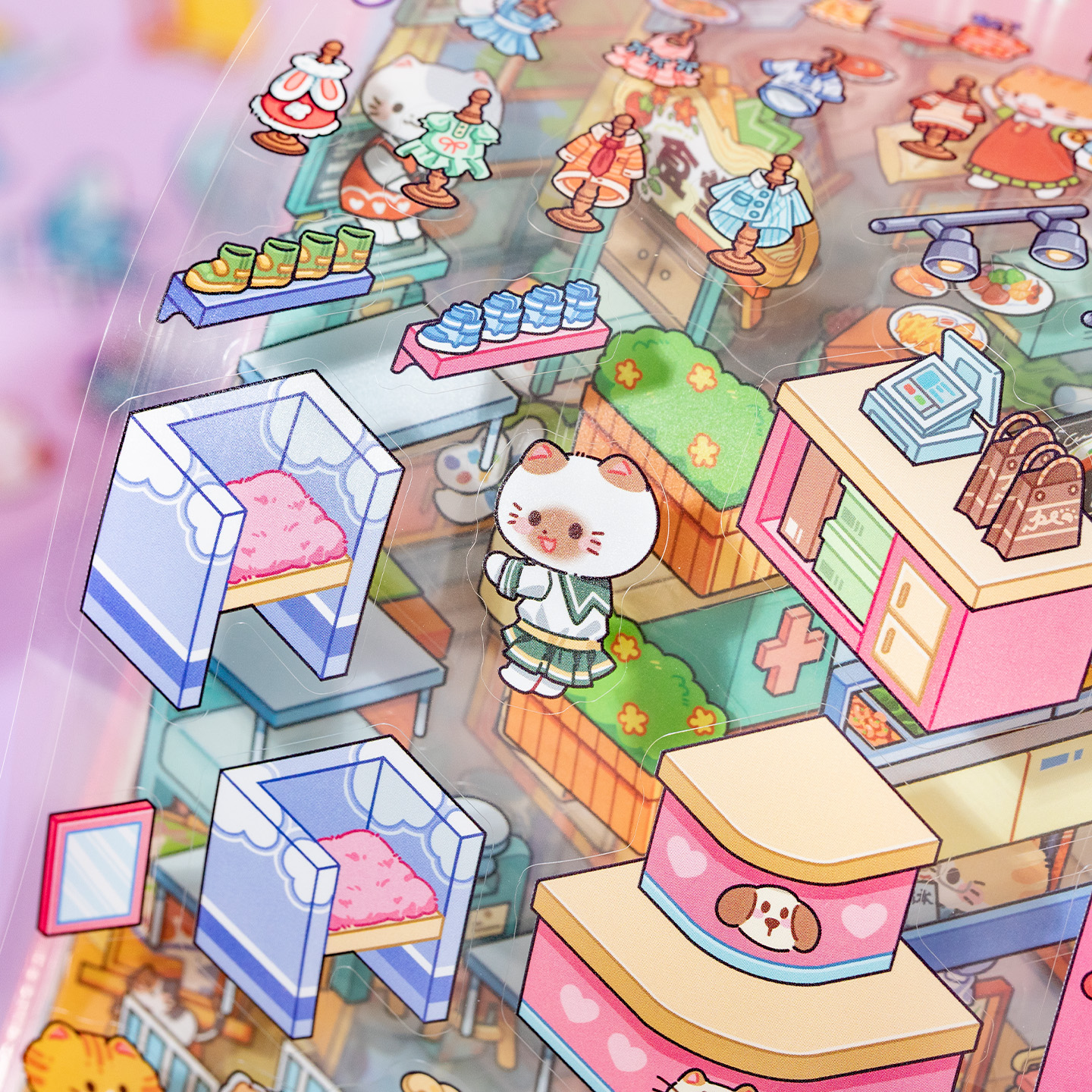 45 Sheets/BK Cute Cat Miniatur - 3D Printing Construction recension och pris