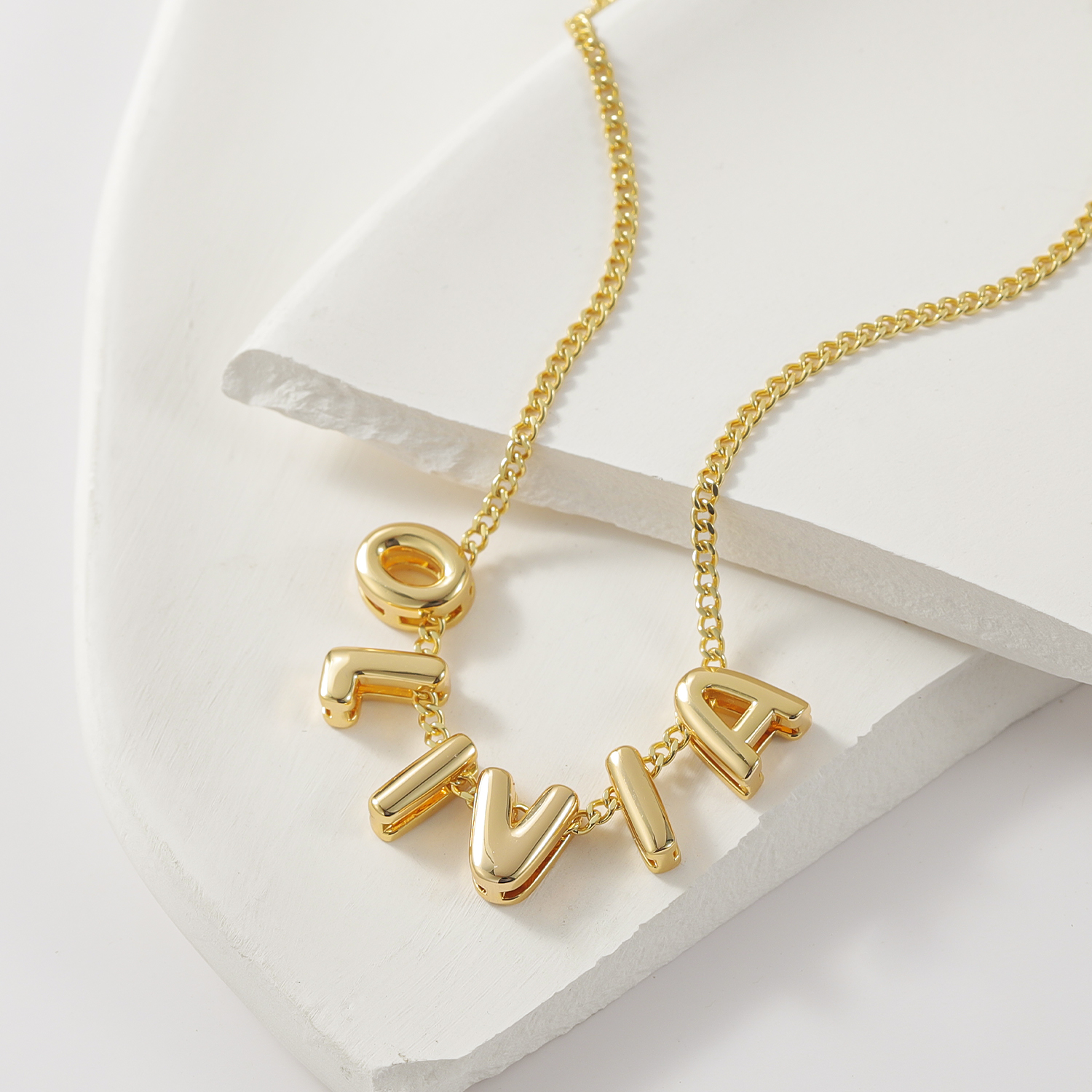 MYDIY Personalized Puff Name N - 3D Printing Jewelry recension och pris