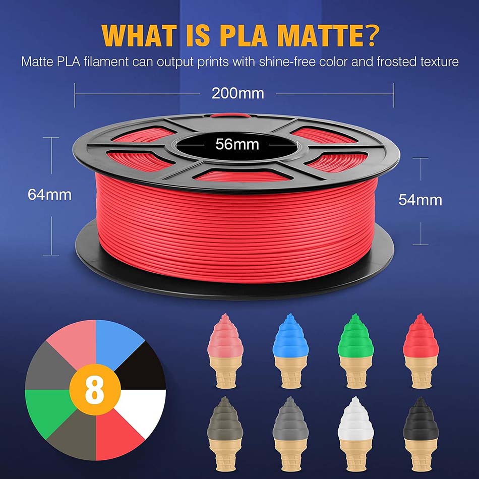 JAYO 3D Printer Filament PLA M - 3D Printing Nylon recension och pris